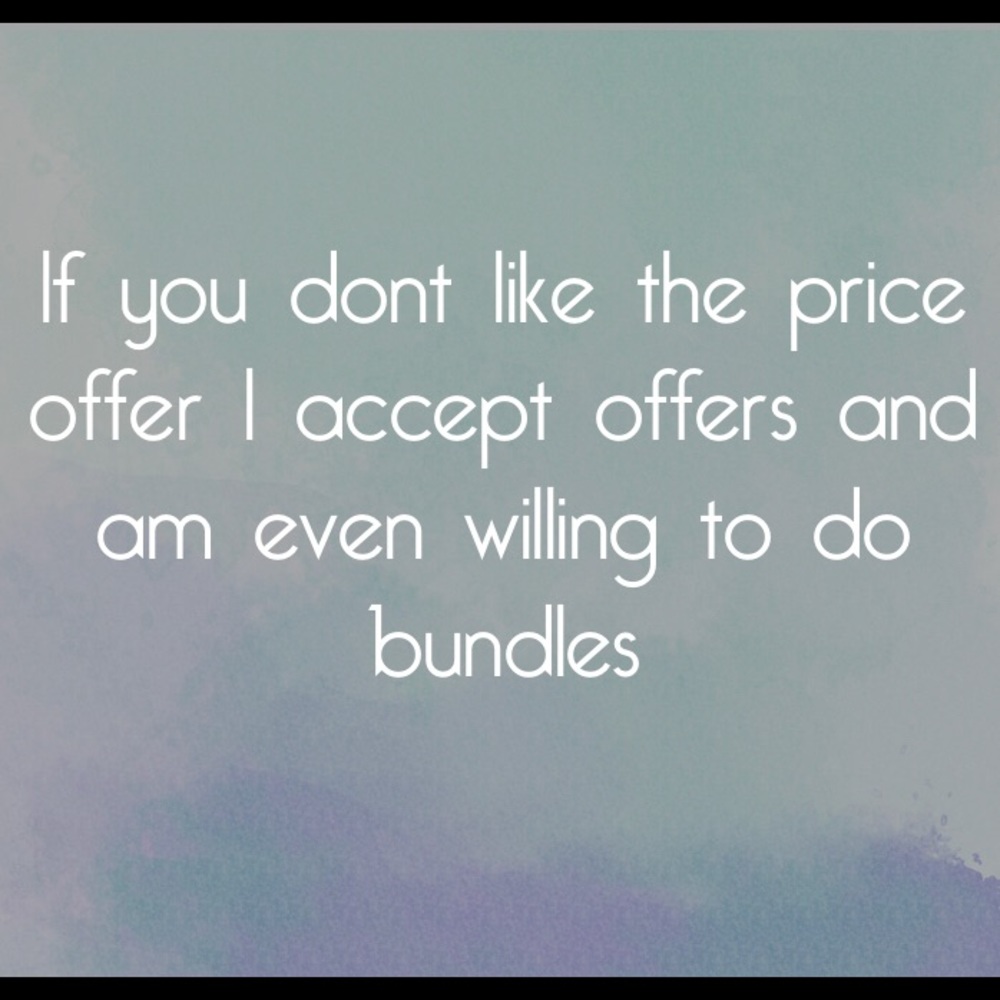 I accept offers
